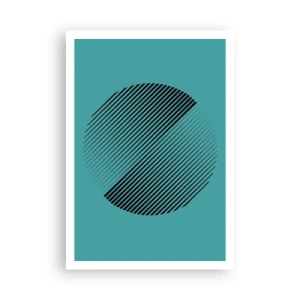 Poster - Cercul - o variație geometrică - 70x100 cm