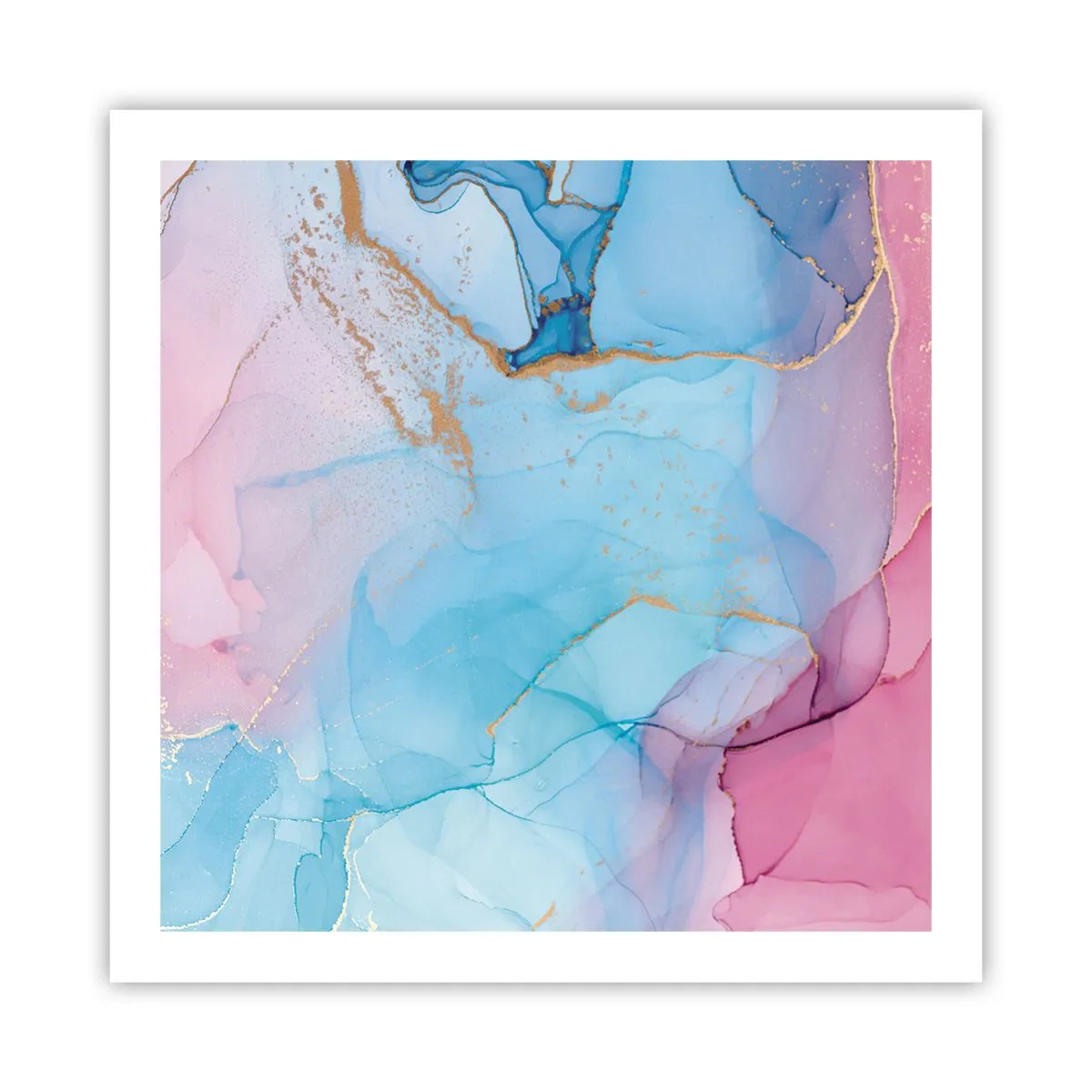 Poster - Întâlnire și întrepătrundere - 60x60 cm
