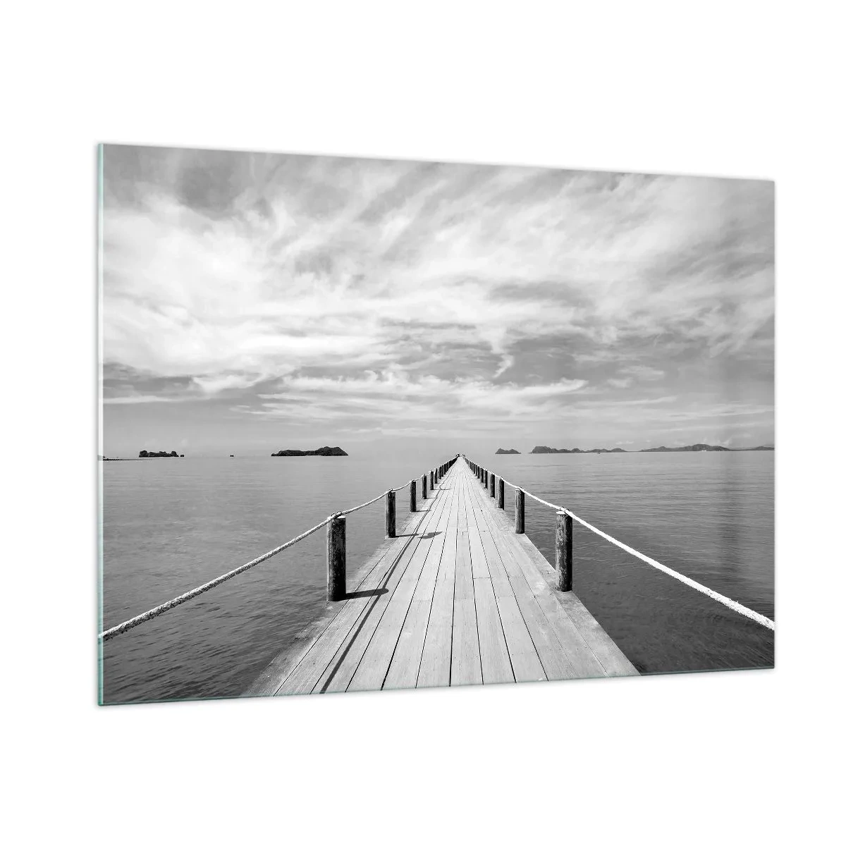 Tablou pe sticlă - Ce zici de o călătorie... - 100x70 cm