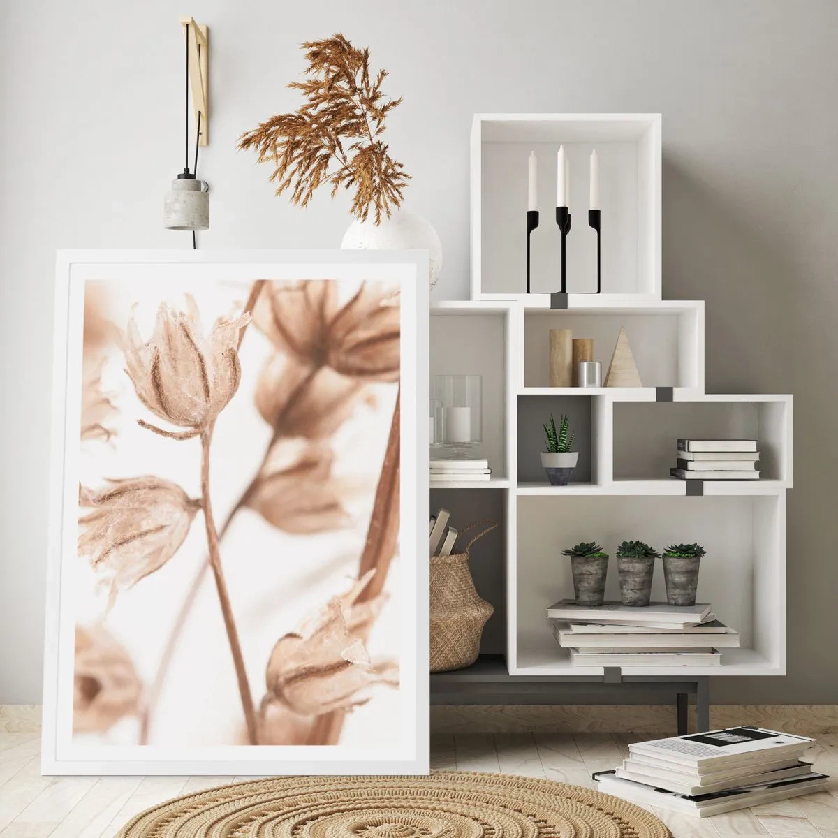 Poster în ramă albă - Sună ca sfârșitul verii - 30x40 cm