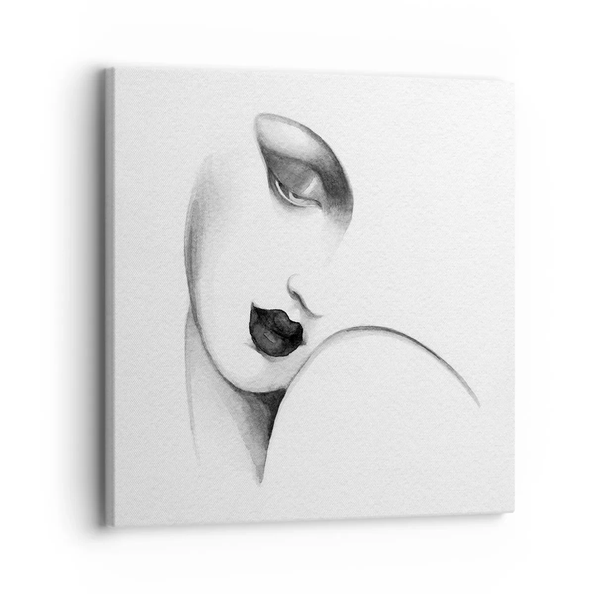 Tablou pe pânză - În stilul Lempickei - 30x30 cm