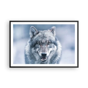 Poster în ramă neagră - Accepți provocarea? - 91x61 cm