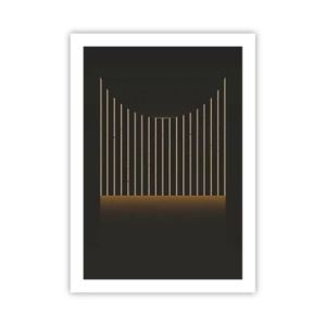 Poster - Explorați întunericul - 50x70 cm