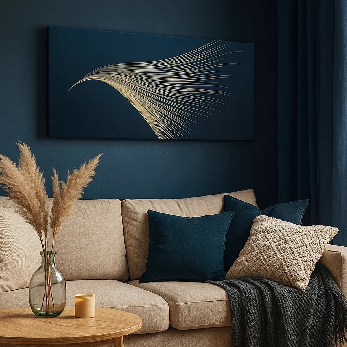 Tablou pe pânză - Ca părul unui înger - 30x30 cm