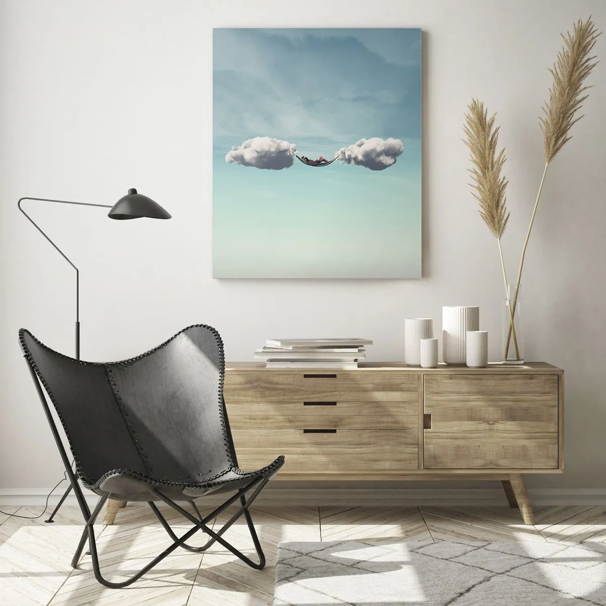 Tablou pe sticlă - Fericirea momentului - 50x70 cm