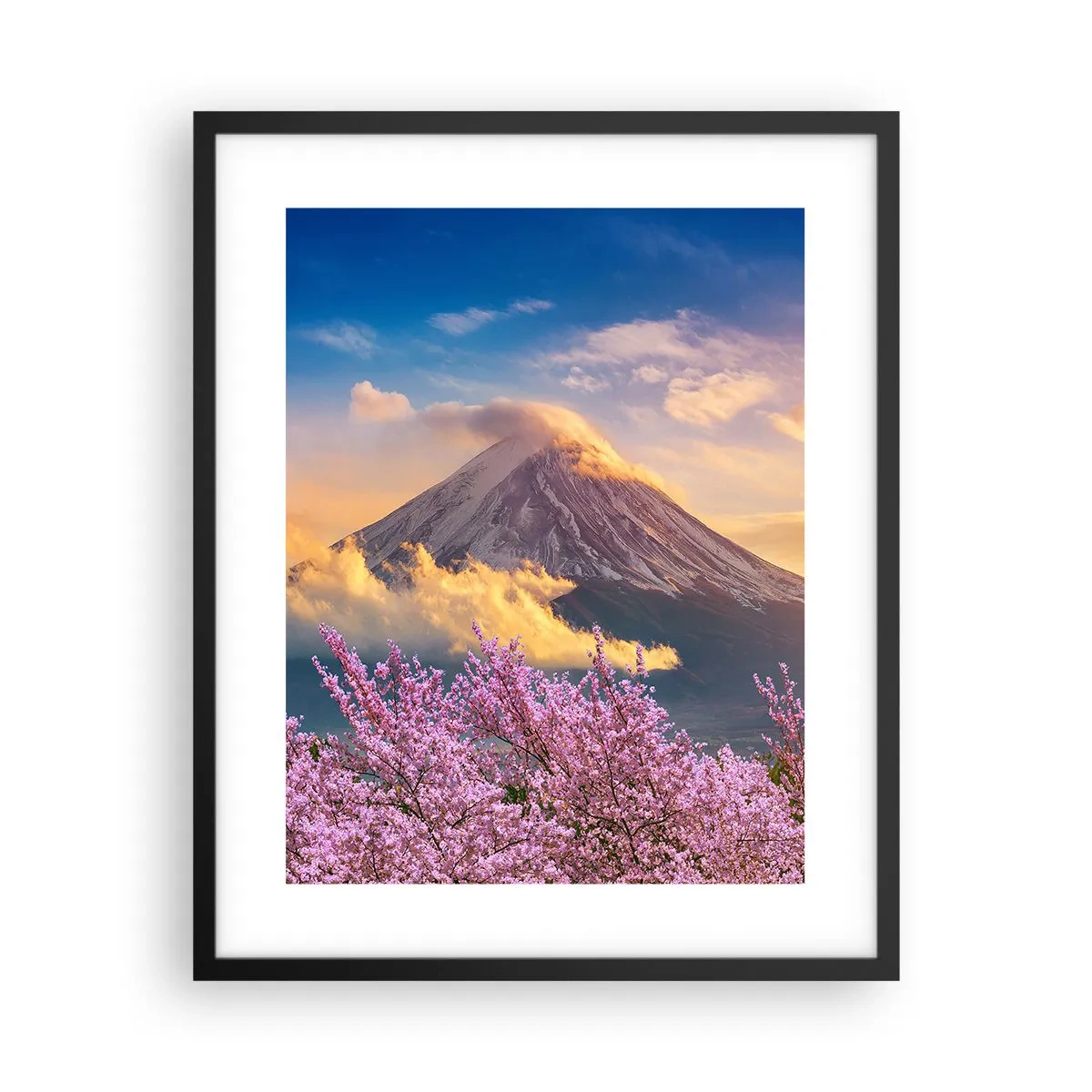 Poster în ramă neagră - Sfințenia japoneză - 40x50 cm