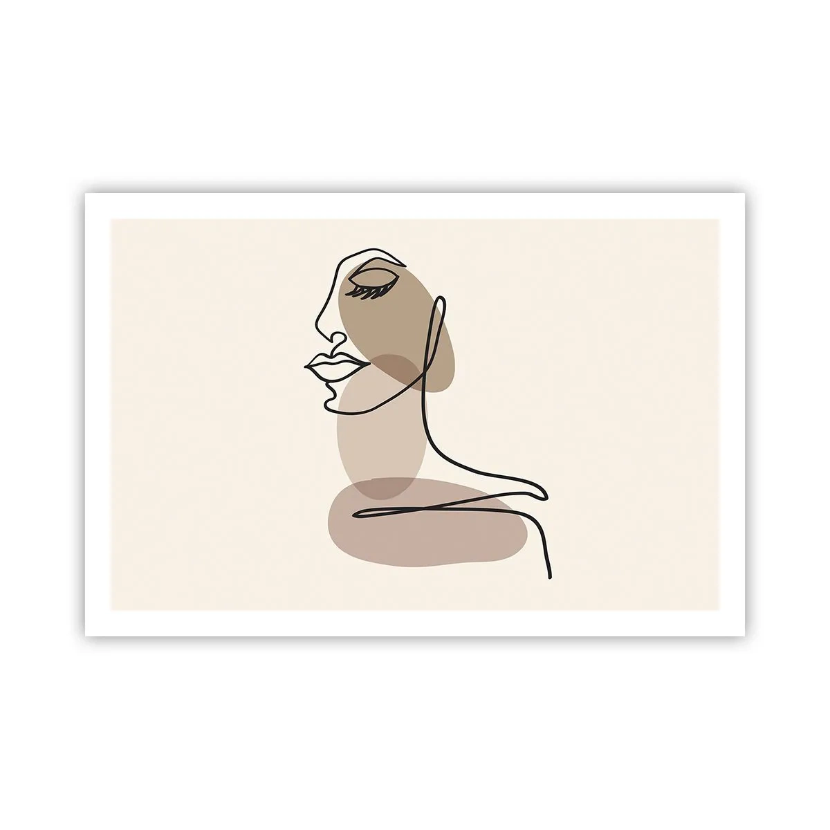 Poster - Ascultându-se pe sine - 91x61 cm