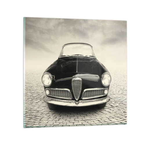 Tablou pe sticlă - Și cum să nu mă iubești? - 40x40 cm