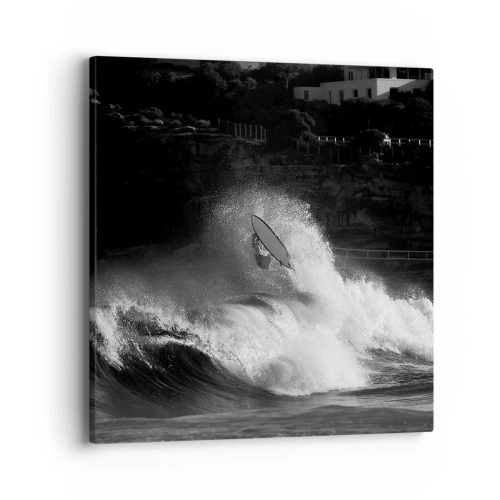 Tablou pe pânză - Provocare acceptată! - 40x40 cm