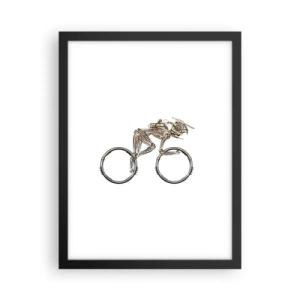 Poster în ramă neagră - O mașină grozavă - 30x40 cm