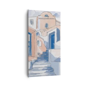 Tablou pe pânză - Oraș exotic - 65x120 cm