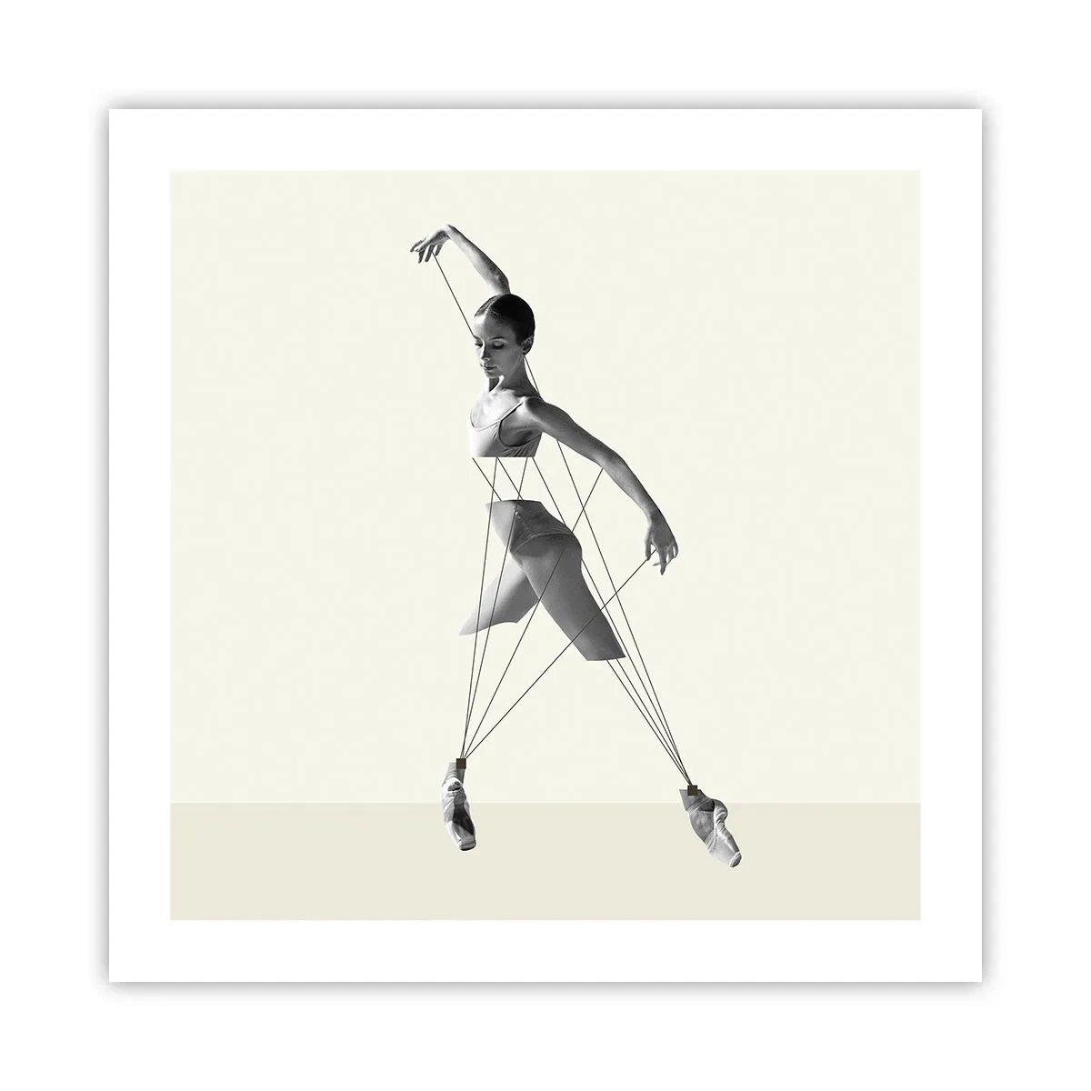 Poster - Într-un teatru de lumină - 50x50 cm