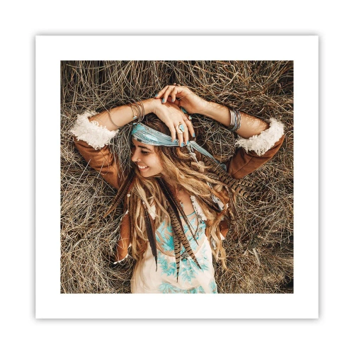 Poster - În drum spre vara iubirii - 40x40 cm