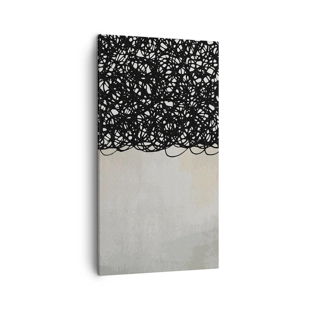 Tablou pe pânză - Abstracție înfășurată - 45x80 cm