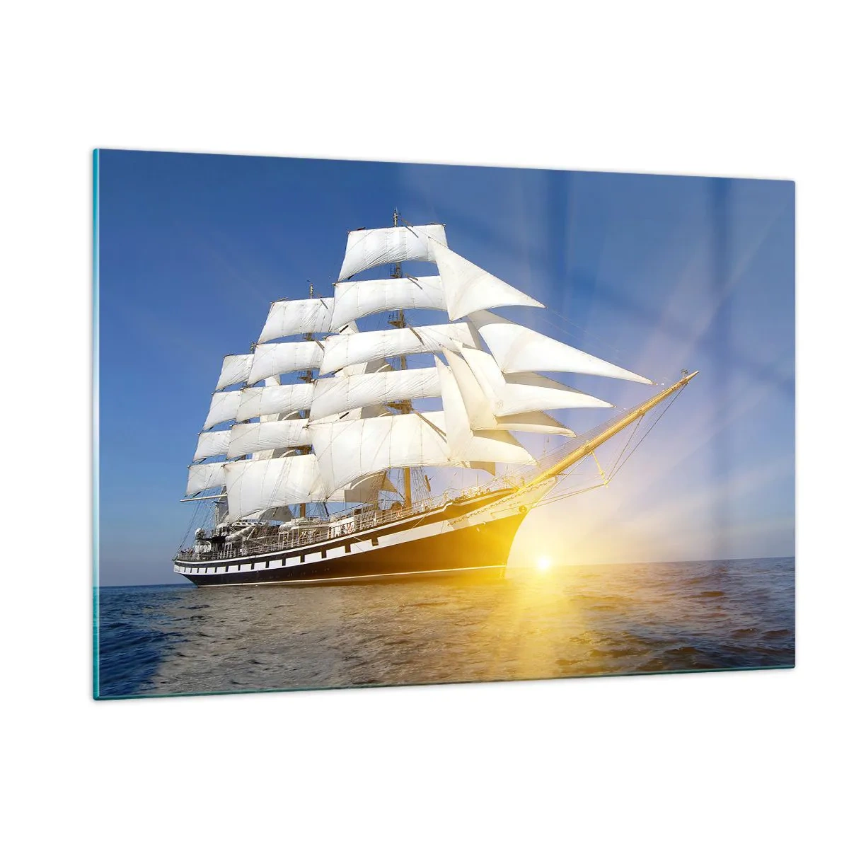 Tablou pe sticlă - Timpul lor nu trece niciodată - 120x80 cm