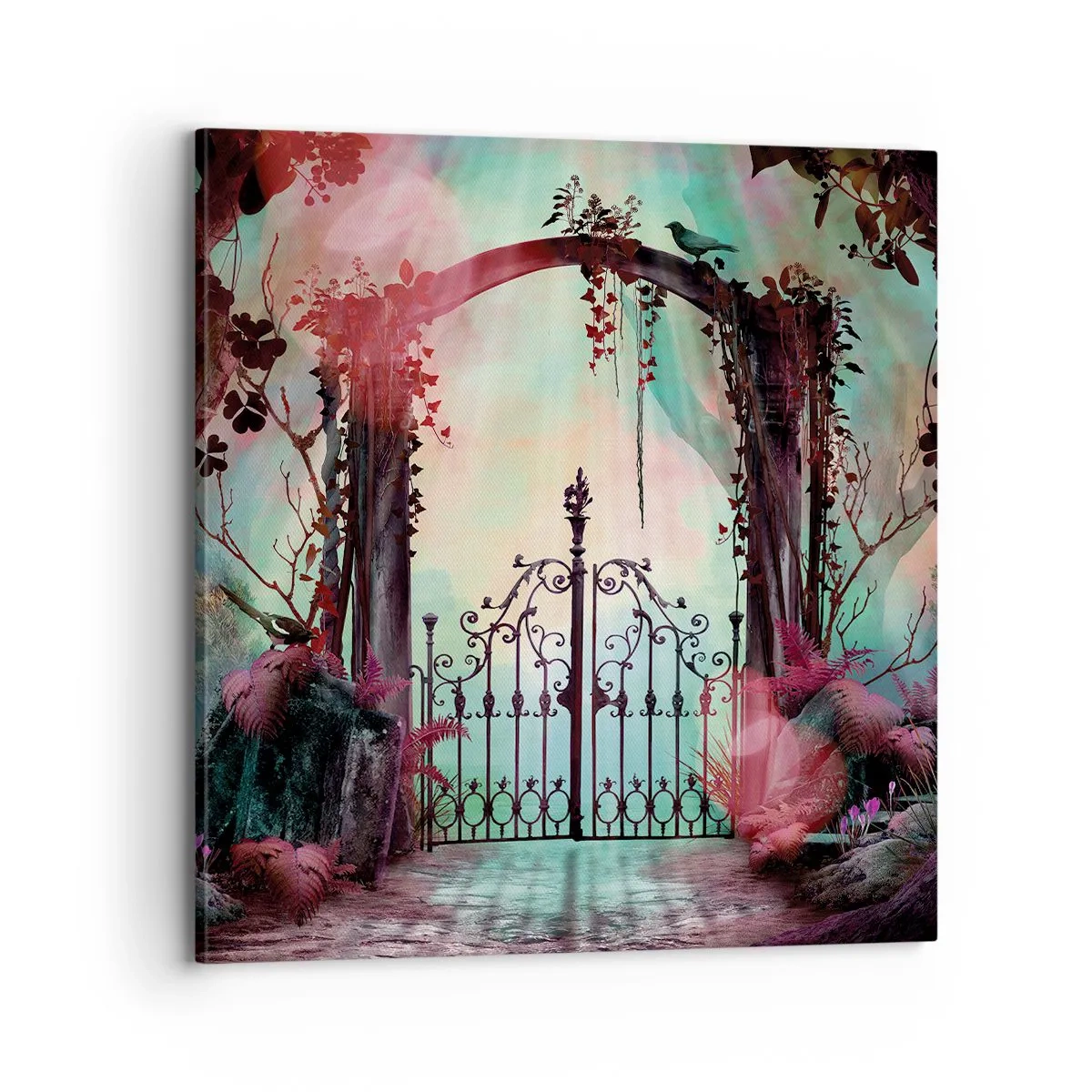 Tablou pe pânză - Grădina secretă - 70x70 cm