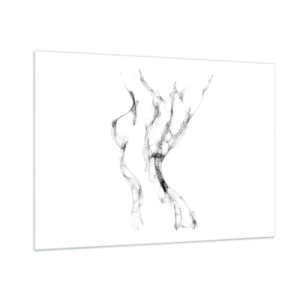 Tablou pe sticlă - Frumoasa și puternică - 100x70 cm