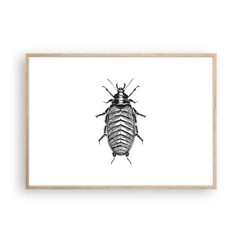Poster în ramă de stejar deschis - Ce specimen! - 100x70 cm