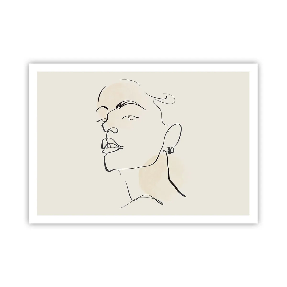 Poster - O privire mândră - 100x70 cm