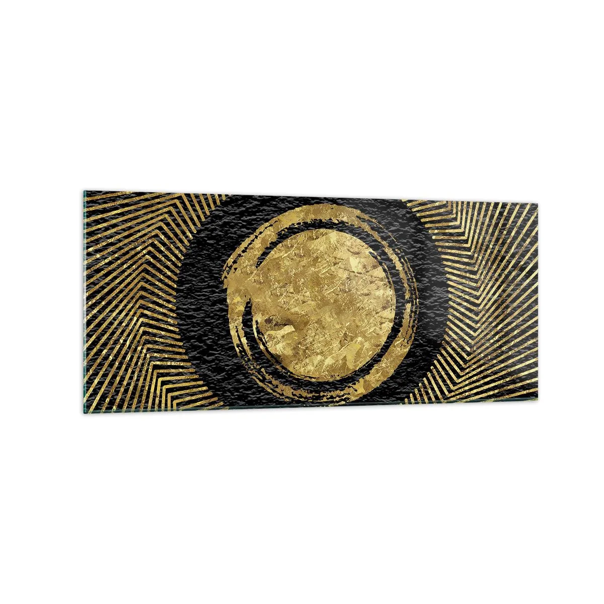 Tablou pe sticlă - Compoziție glamour - 120x50 cm