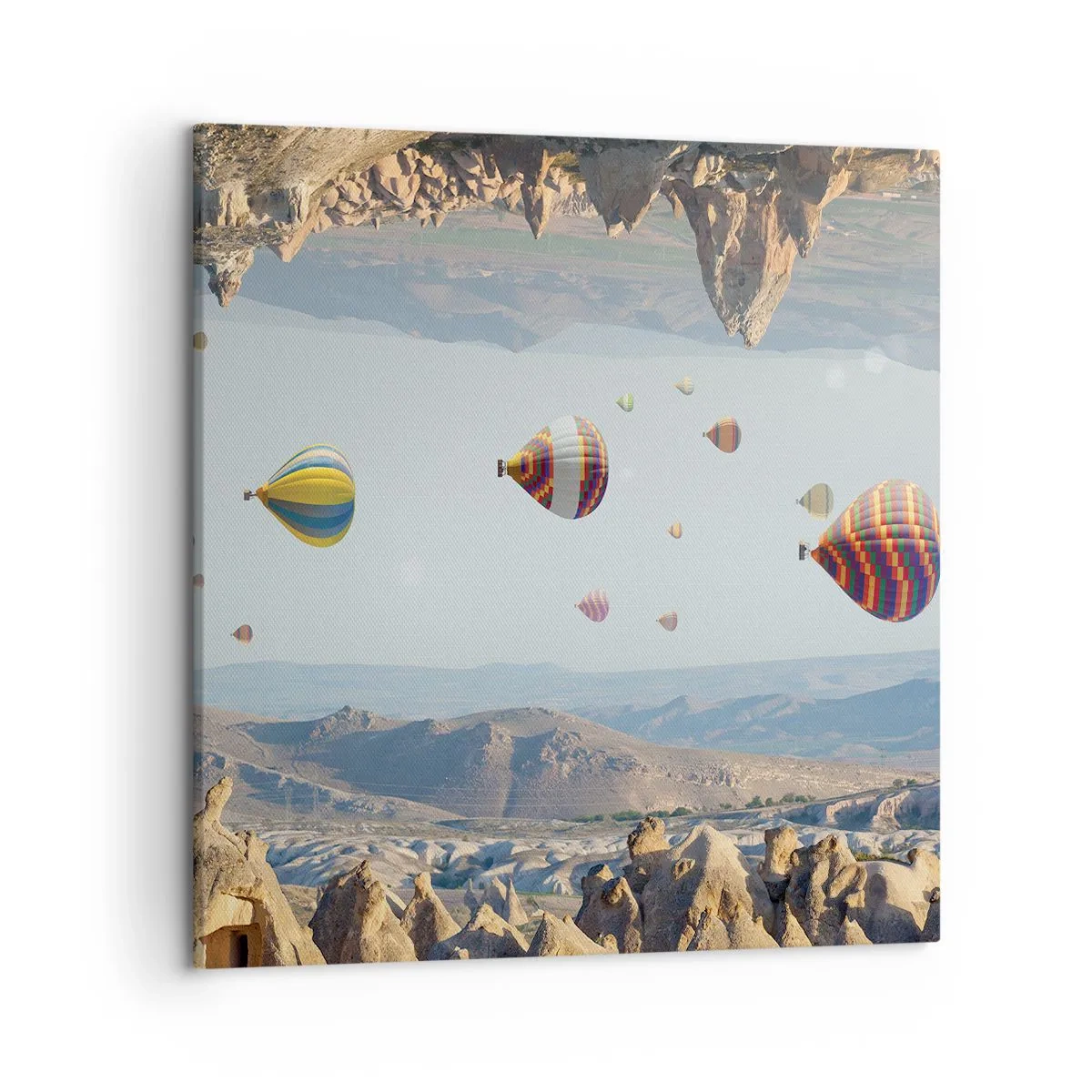 Tablou pe pânză - Orice este posibil aici - 50x50 cm