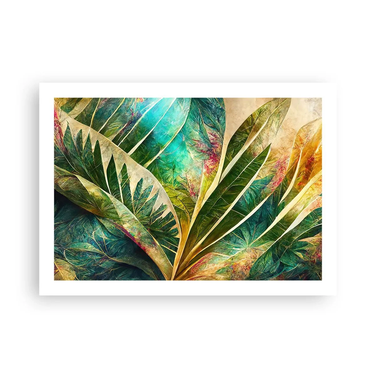 Poster - Culorile tropicelor - 70x50 cm