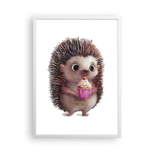 Poster în ramă albă - Fiecare zi este o sărbătoare - 50x70 cm