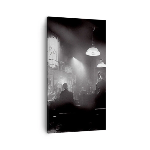 Tablou pe pânză - În stil jazz - 45x80 cm