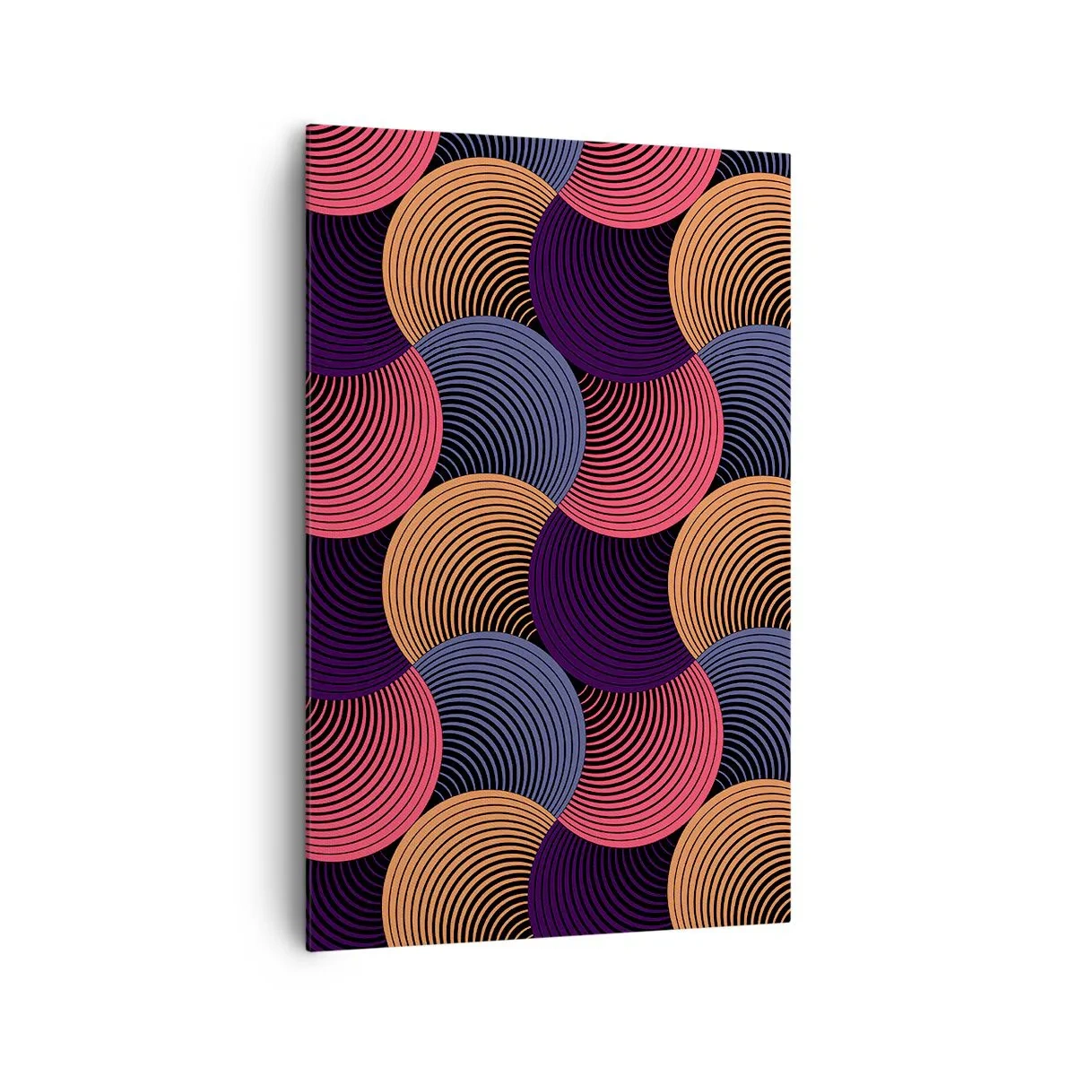 Tablou pe pânză - Într-un ritm de cerc - 80x120 cm