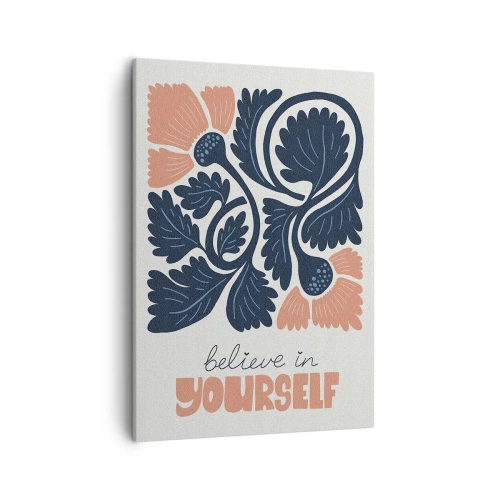 Tablou pe pânză - Și tu înflorești - 50x70 cm