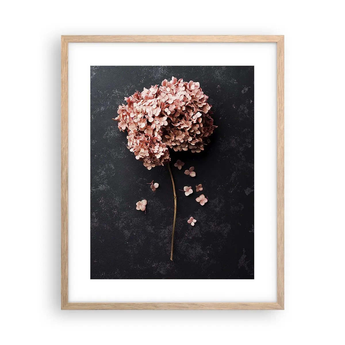 Poster în ramă de stejar deschis - Un semn cu adevărat romantic - 40x50 cm