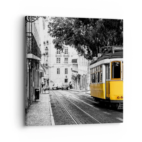 Tablou pe pânză - Sună fado în fundal - 30x30 cm