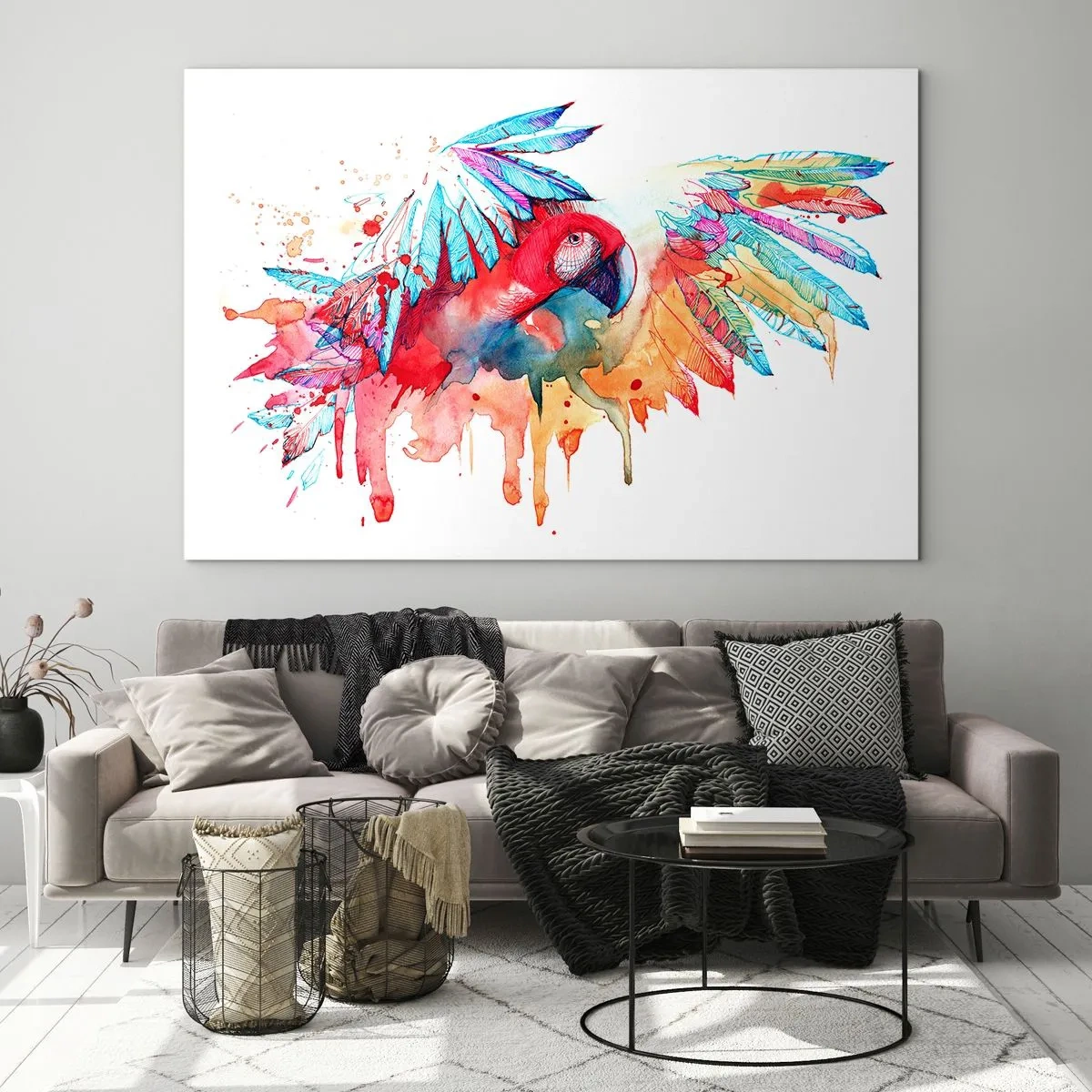 Tablou pe sticlă - . - 100x70 cm