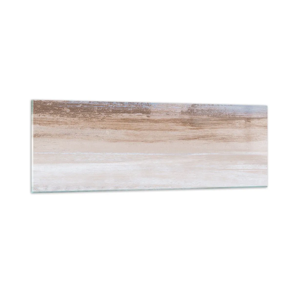 Tablou pe sticlă - Un peisaj ambiguu - 90x30 cm