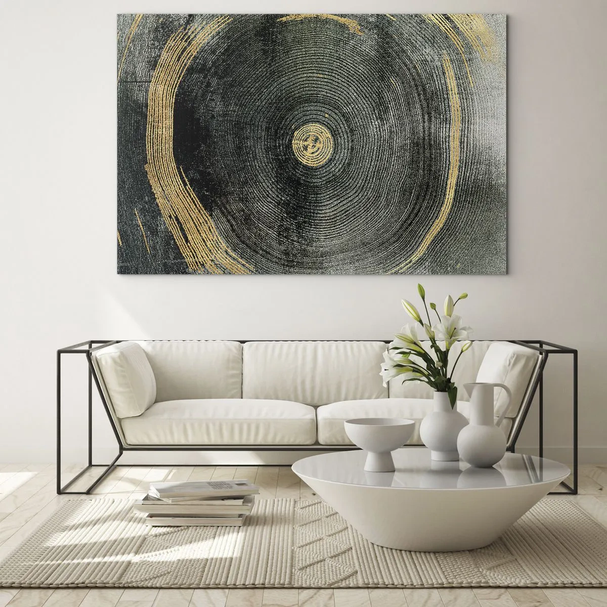 Tablou pe sticlă - Schimbare și persistență - 120x80 cm