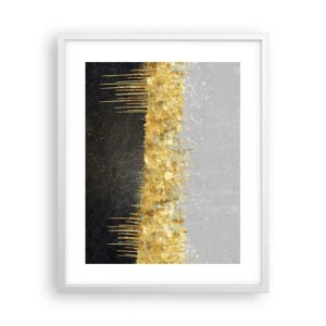 Poster în ramă albă - Înăuntru și în sus - 40x50 cm