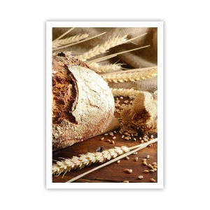 Poster - Apetisantă, parfumată, crocantă - 70x100 cm