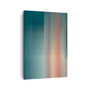 Tablou pe pânză - Abstracție: unde de lumină - 50x70 cm