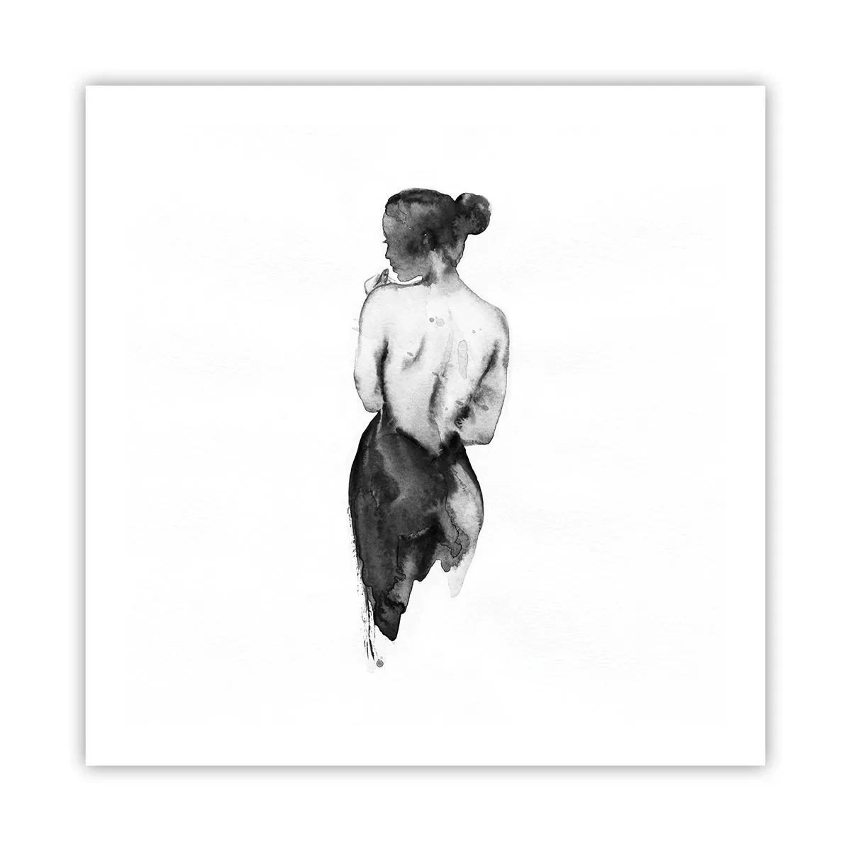 Poster - Cu ea lumea dispare - 60x60 cm