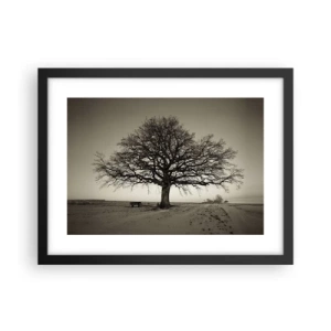 Poster în ramă neagră - De aici până în veșnicie - 40x30 cm