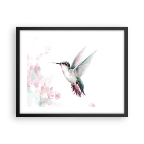 Poster în ramă neagră - Oprit în mișcare - 50x40 cm