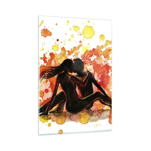 Tablou pe sticlă - Şi a fost lumină - 80x120 cm