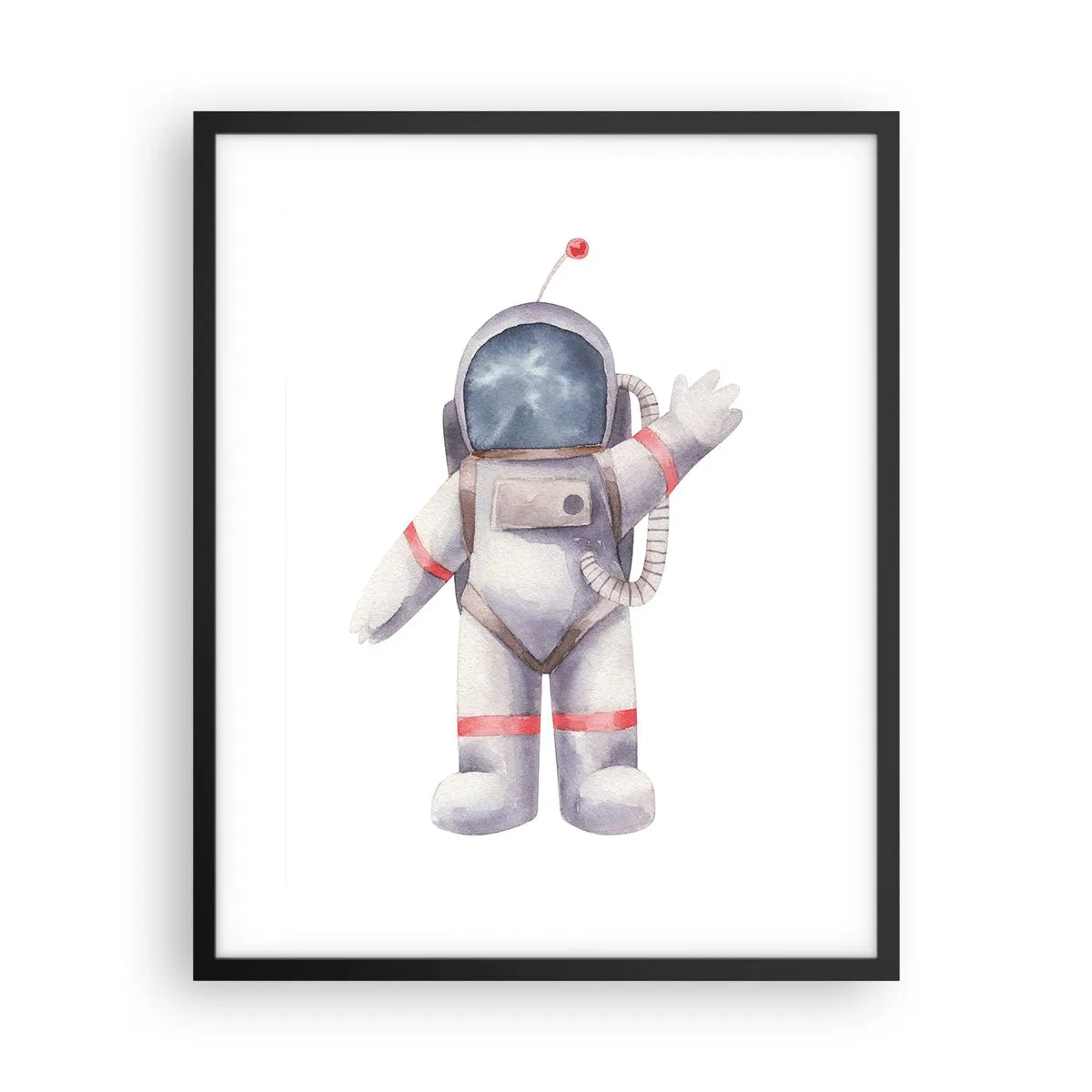 Poster în ramă neagră - Pe curând! - 40x50 cm