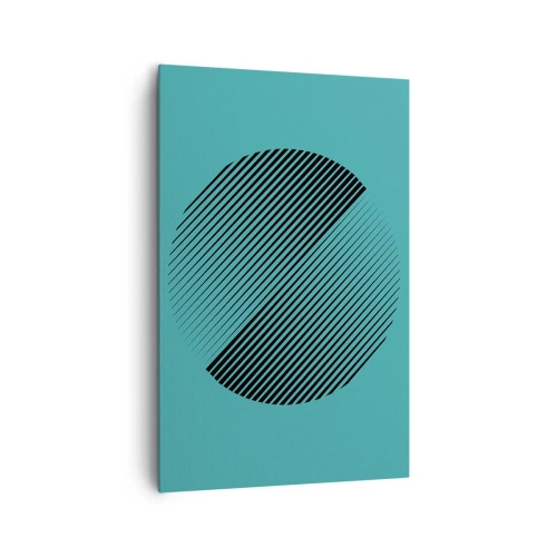 Tablou pe pânză - Cercul - o variație geometrică - 80x120 cm