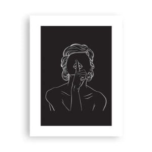 Poster - Frumusețea înflorește în tăcere - 30x40 cm