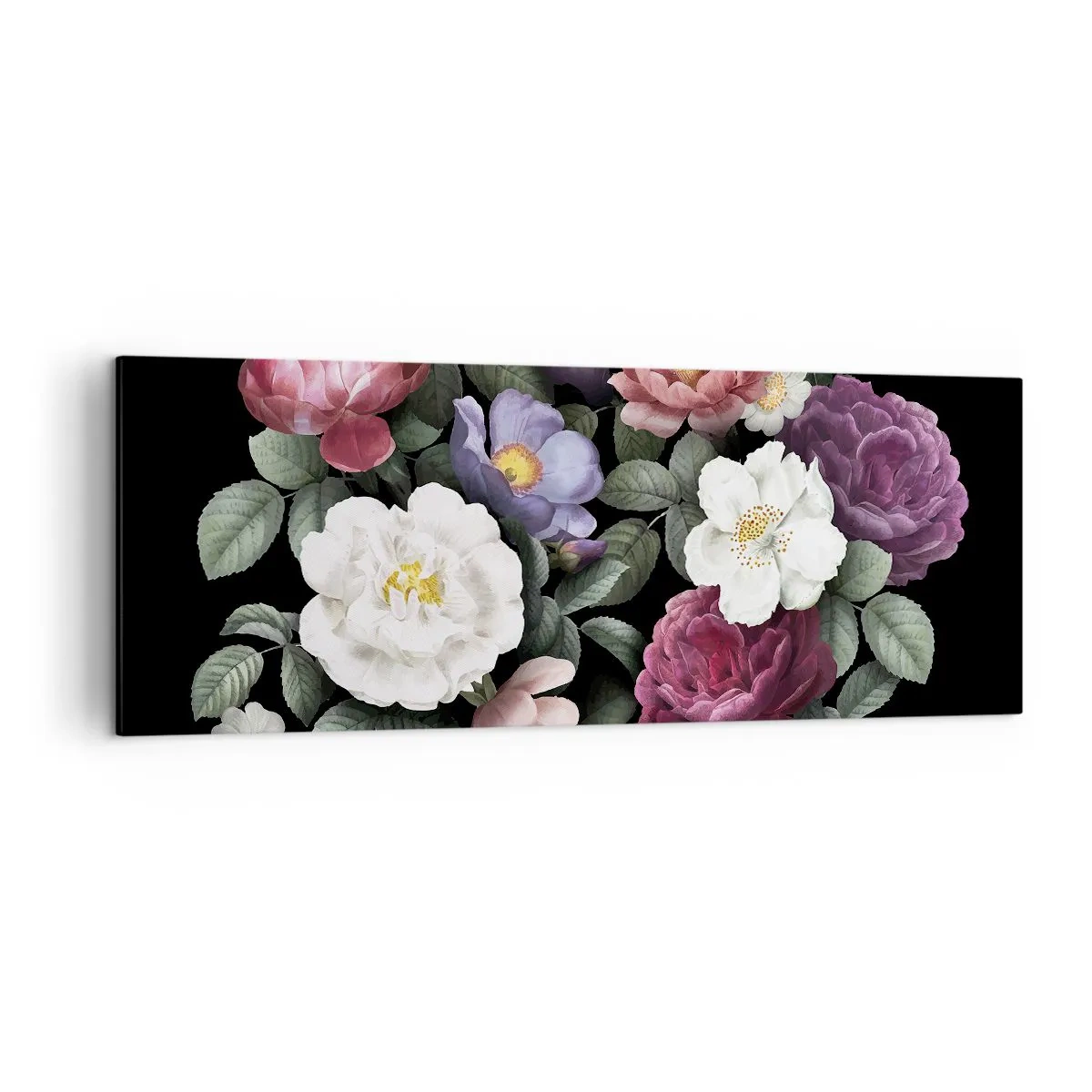 Tablou pe pânză - Dintr-o grădină engleză - 140x50 cm