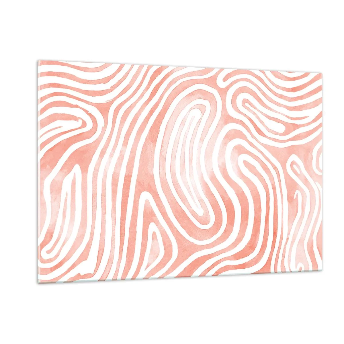 Tablou pe sticlă - Într-un labirint de coral - 120x80 cm