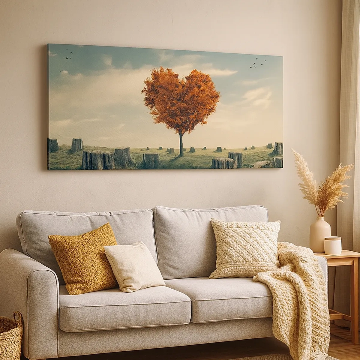 Tablou pe pânză - Încă mai există speranță - 30x30 cm