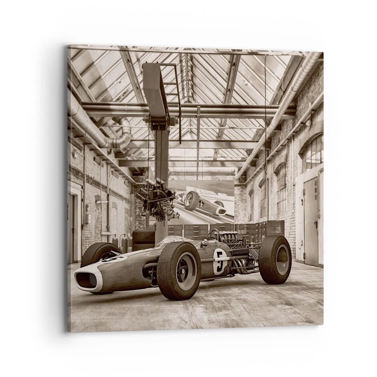 Tablou pe pânză - Odihna învingătorului - 70x70 cm