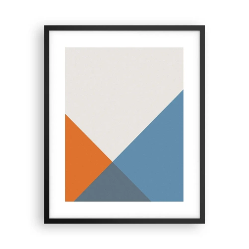 Poster în ramă neagră - La un unghi drept - 40x50 cm
